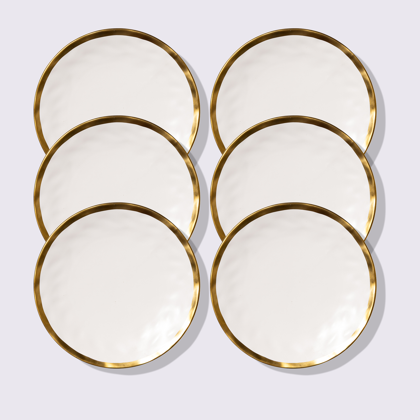 PLATO 10" AURORA COLOR BLANCO 6 PIEZAS BABEL