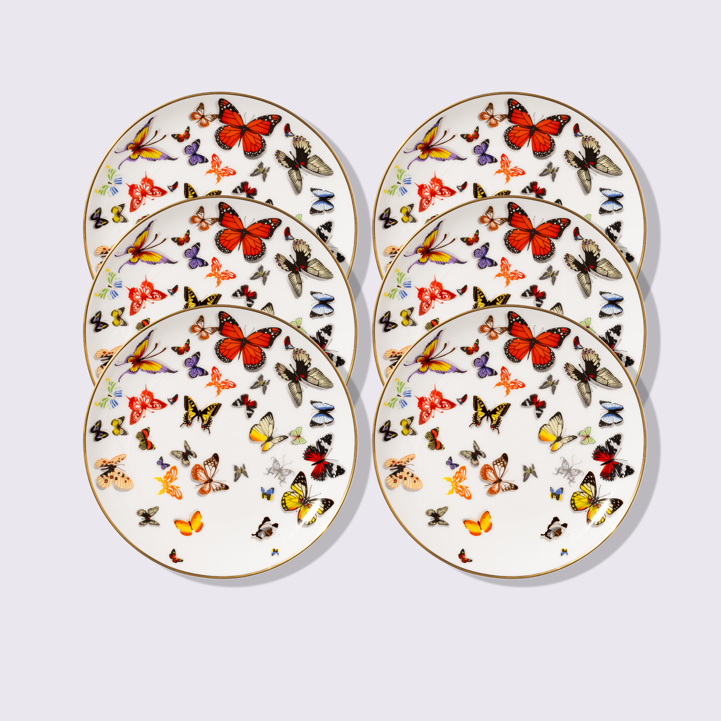 PLATO PARA ENSALADA 8" BOSQUE 6 PIEZAS BABEL