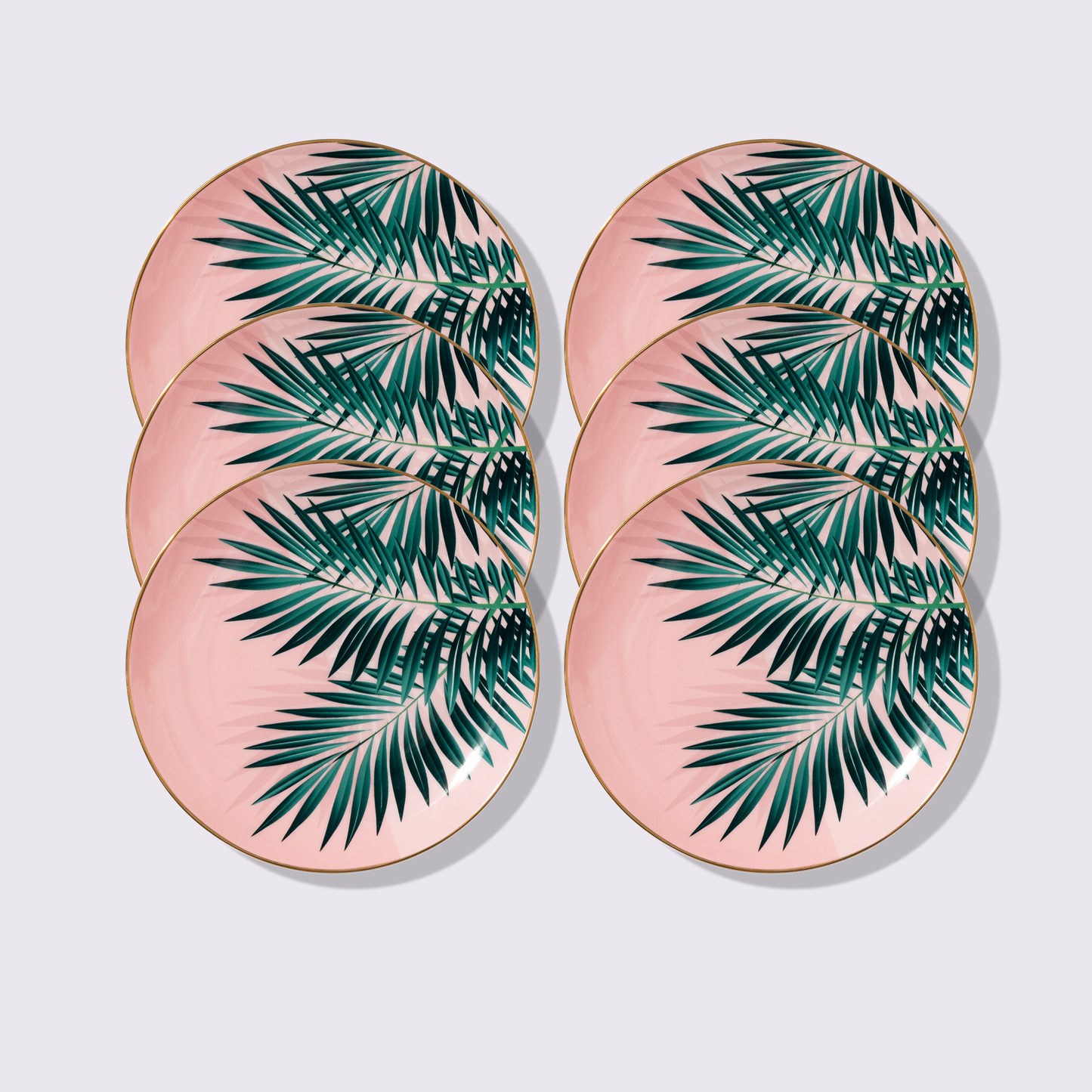 PLATO PARA ENSALADA 8" JADE 6 PIEZAS BABEL