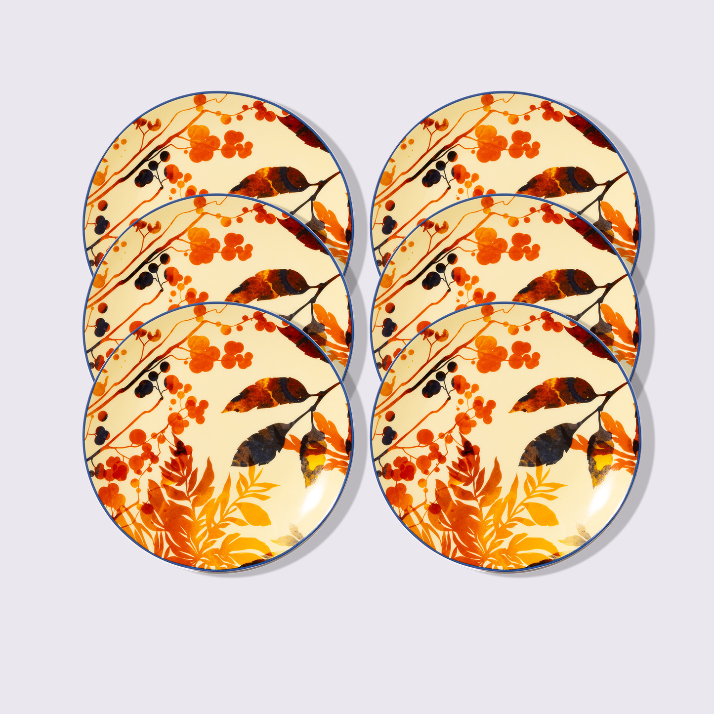 PLATO PARA ENSALADA 8" LIANA 6 PIEZAS BABEL