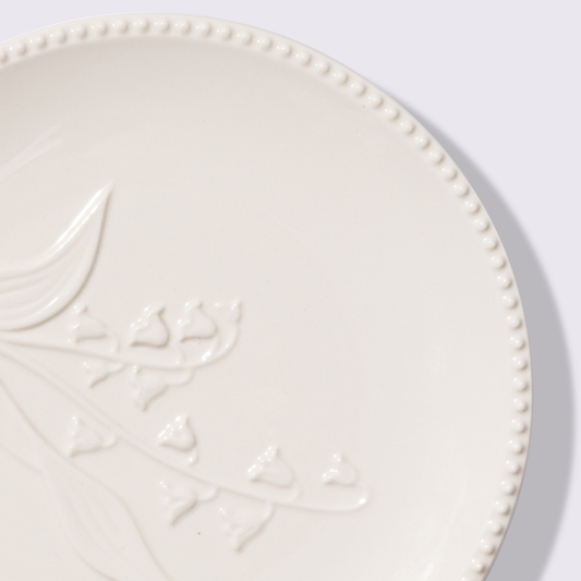 PLATO CHICO 7" MARFIL 6 PIEZAS BABEL