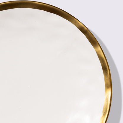 PLATO 10" AURORA COLOR BLANCO 6 PIEZAS BABEL