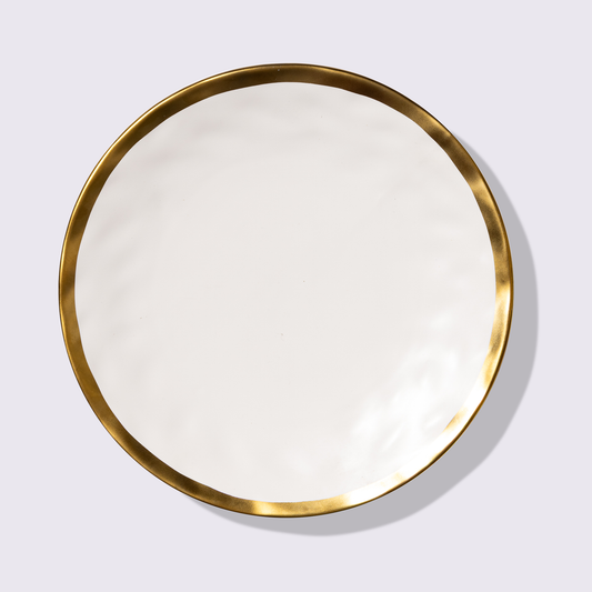 PLATO 10" AURORA COLOR BLANCO 6 PIEZAS BABEL