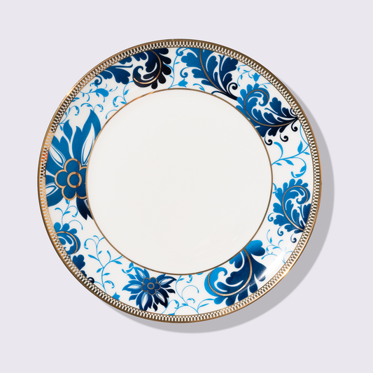 PLATO 10.5" AZUR COLOR AZUL 6 PIEZAS BABEL