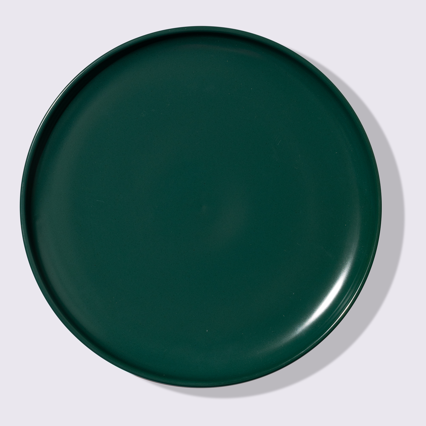 PLATO 10" BASE GREEN COLOR VERDE 6 PIEZAS  BABEL
