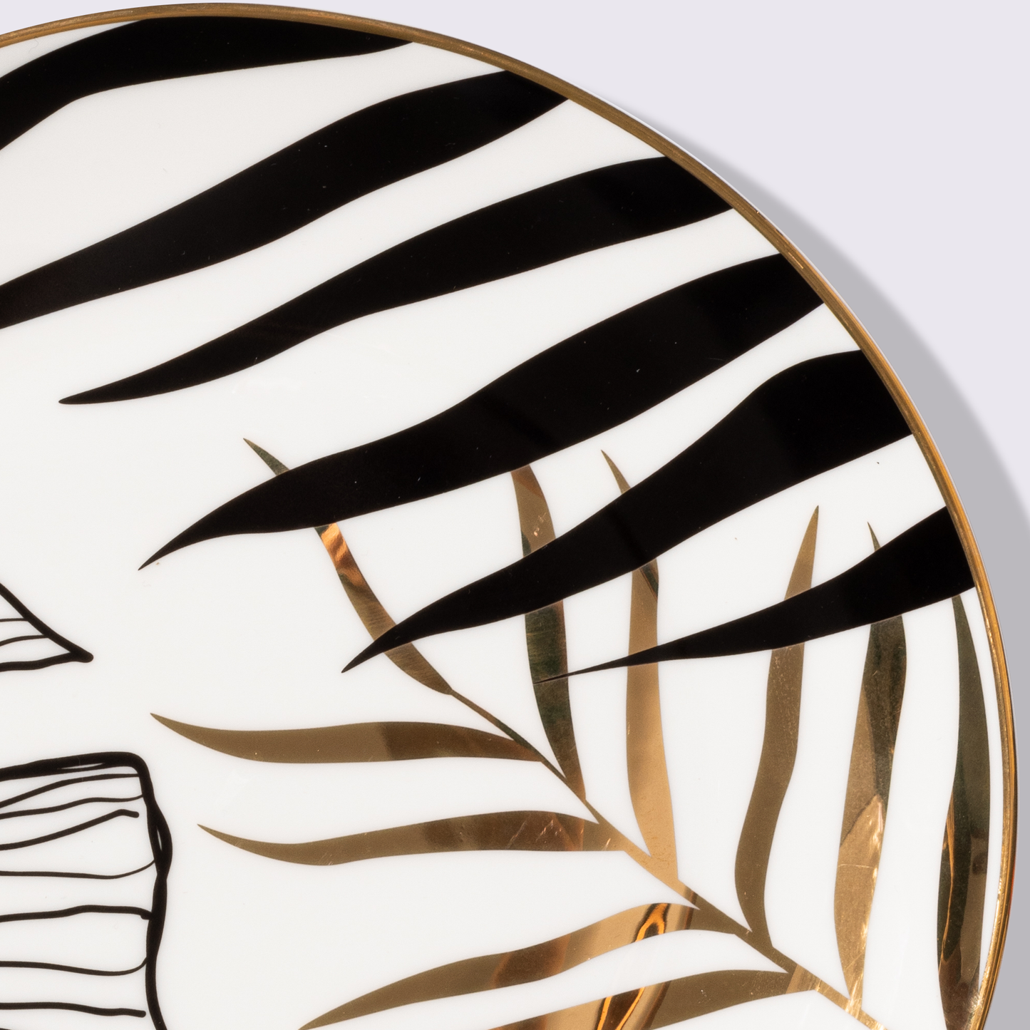 PLATO 10.5" BOTÁNICA 6 PIEZAS BABEL