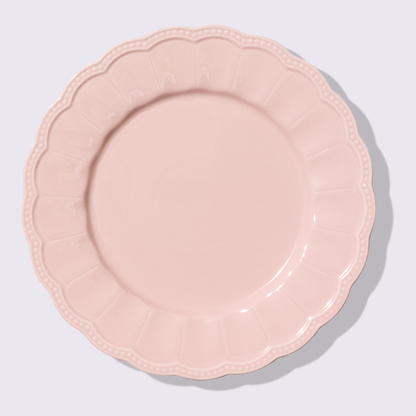 PLATO TRINCHE 13" BRISA COLOR ROSA 6 PIEZAS BABEL