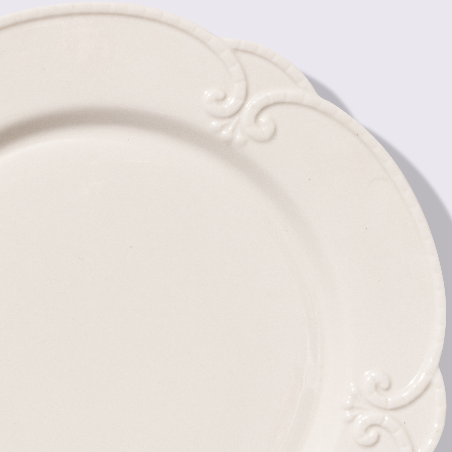 PLATO 10.5" BRISA COLOR BLANCO 6 PIEZAS BABEL
