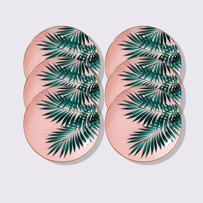 PLATO PARA ENSALADA 8" JADE 6 PIEZAS BABEL