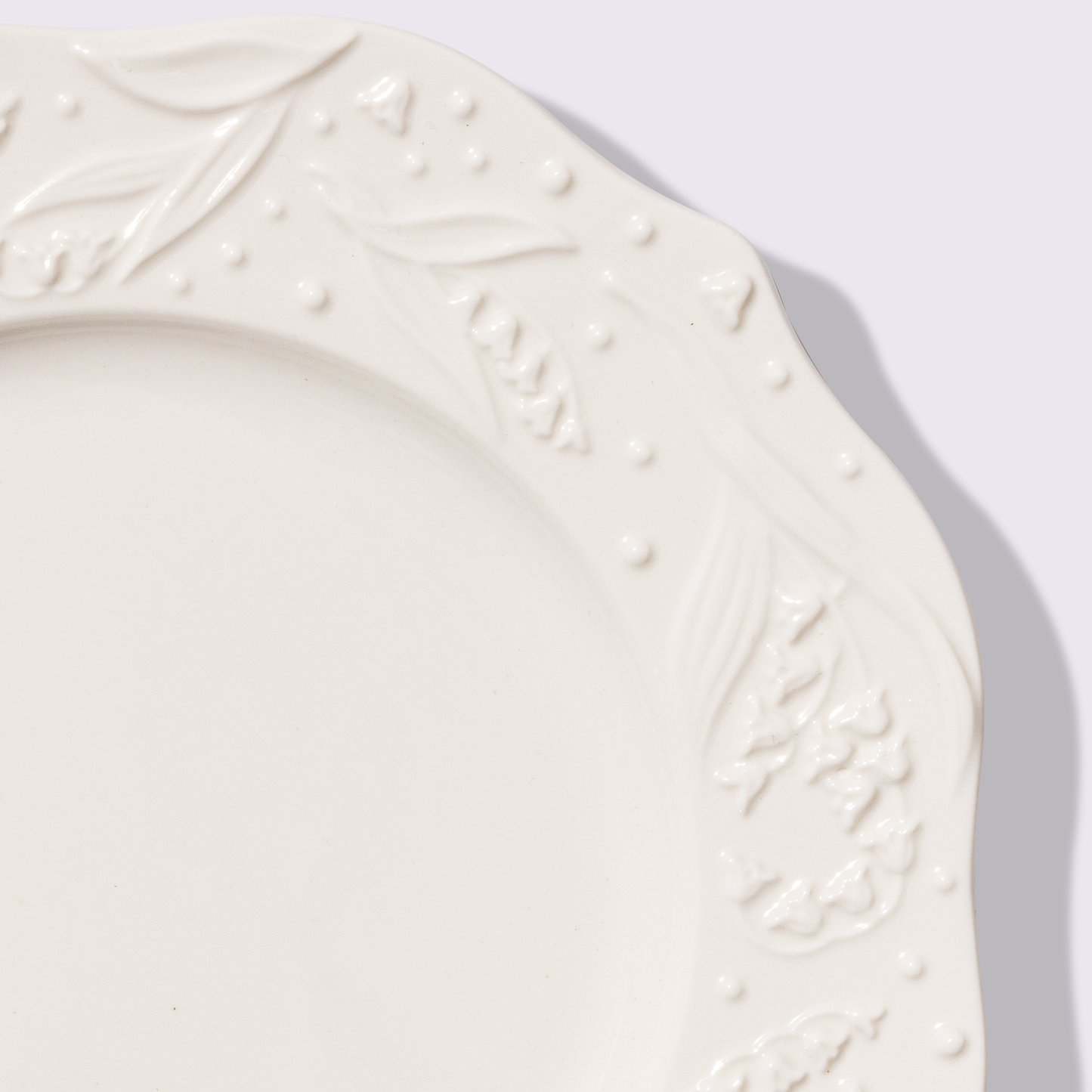 PLATO TRINCHE 11" MARFIL 6 PIEZAS BABEL