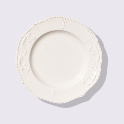 PLATO PARA ENSALADA 9" MARFIL 6 PIEZAS BABEL